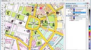 Туристическая карта: отрисовка в CorelDRAW (часть 1)
