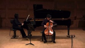 D. Schostakovich - sonata for cello and piano op. 40 in d minor - Rabbani Aldangor - Noriko Yabe