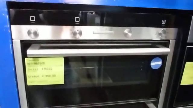 HB55NB550B Built under Double oven in Stainless Steel Graded Serial 475332 смотреть онлайн