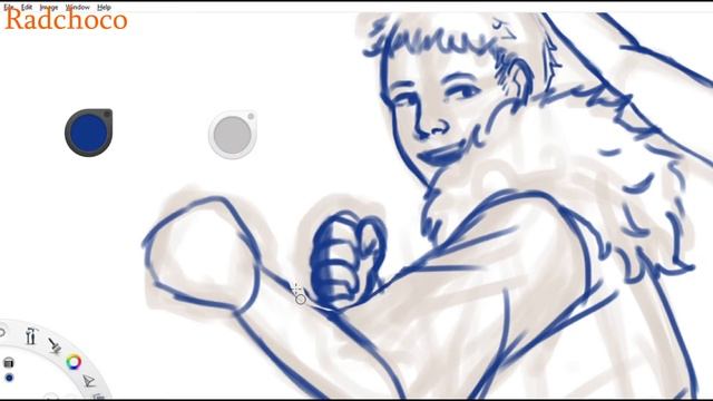 Ojiro & Mina speedpaint | Autodesk Sketchbook смотреть онлайн