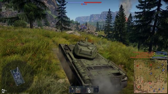 ШЕРМАН-МОНСТР: SO-122 (ПУШКА от ИС-2 и дизель от Т-34 на М4)! ВУНДЕРВАФЛИ в War Thunder? смотреть онлайн