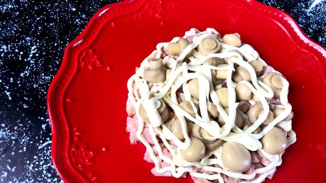 Салат Хризантема с чипсами. Рецепт салата с чипсами