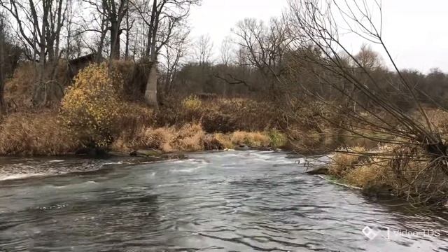 Река Анграпа. Разрушенный мост.