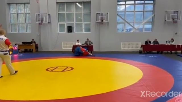 Гамидов SAMBO - подхват с захватом за пояс