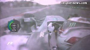 onsportnews.com - Onboard pole positions lap Hamilton of Malaysia