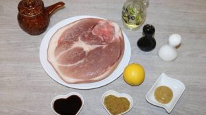 Маринад для свиного окорока