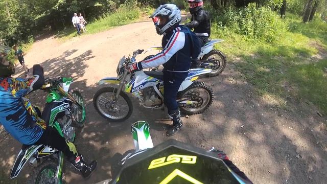 001 - Держинский МО, покатушки на эндуро мотиках kayo k1 2020 смотреть онлайн