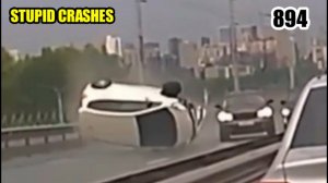 Stupid crashes 894 June 2024 car crash compilation