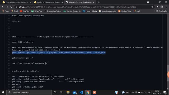 Deploy to Kubernetes in Google Cloud: Challenge Lab | Qwiklabs GSP318 | 30 Days of Google Cloud смотреть онлайн