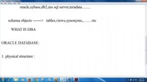 ORACLE DBA online training | Oracle DBA Tutorial