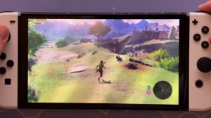 Zelda on Nintendo Switch Oled 4k