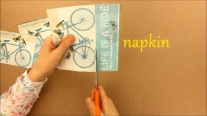 Decoupage Clipboard - diy clipboard design - Decoupage tutorial - decoupage for beginners