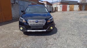 LED лампы Maxgtrs в поворотниках Subaru Outback BS9