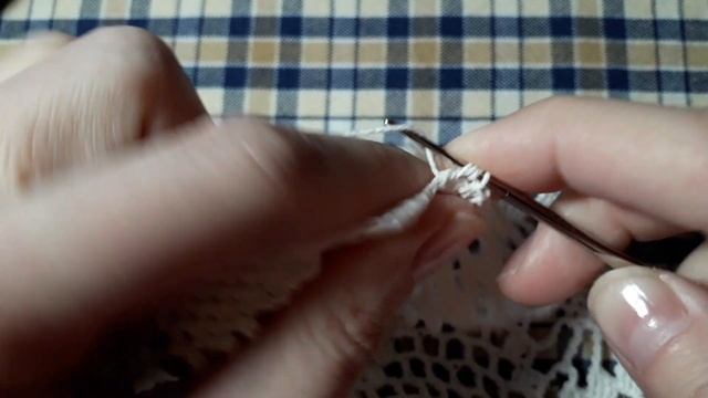 ?Салфетка "Цветок", крючком. Вяжем вместе!(21-25 ряд ). смотреть онлайн