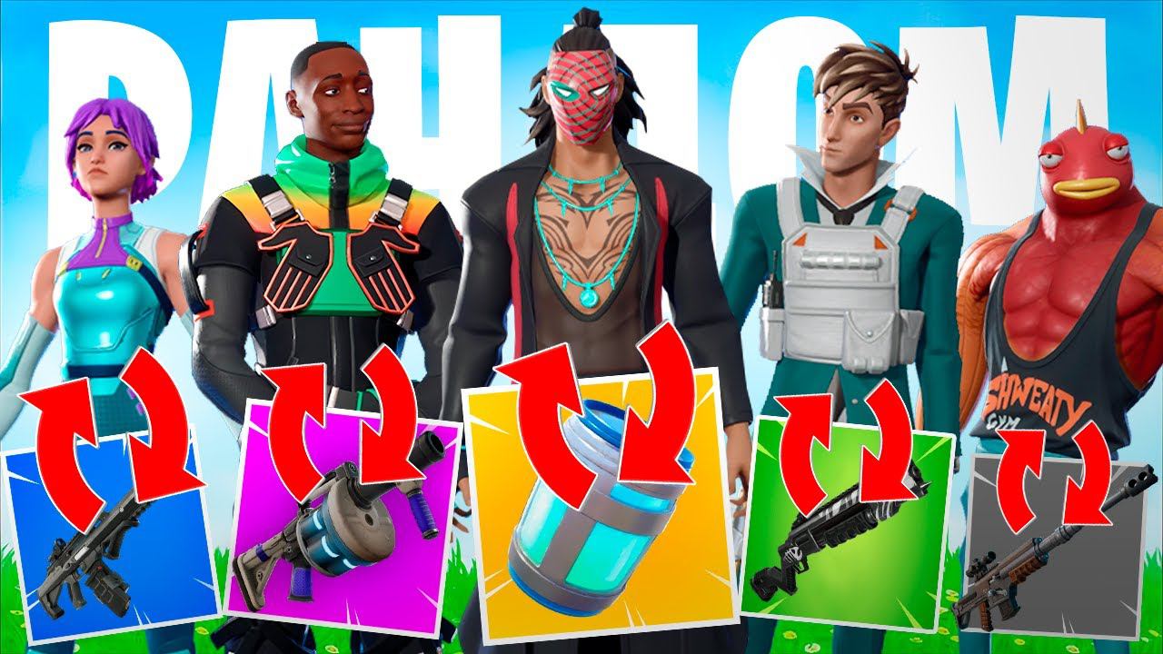 НОВЫЙ РАНДОМНЫЙ СКИН ЧЕЛЛЕНДЖ в ФОРТНАЙТ смотреть онлайн