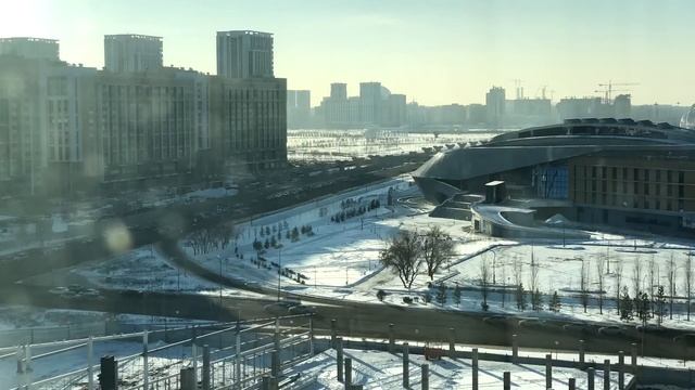 Проспект Кабанбай батыра. г Нур-Султан (РК). Timelapse (25.11.2020) смотреть онлайн