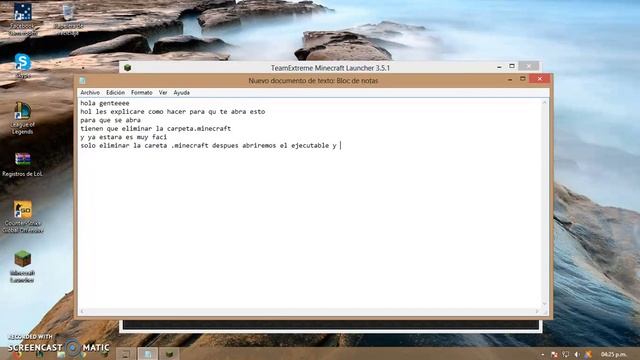 Como solucuionar el error de minecraft no abre solucion смотреть онлайн