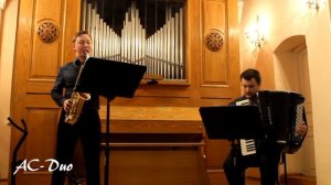 AC-Duo Jérôme Naulais "Petite Suite Latine" part 2 (Ж. Ноле "Маленькая латинская сюита", 2 часть.)