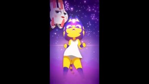 Zone ankha dance | Yellow egyptian cat animation | Full video meme fnf