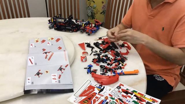 Lego Technic 42124 Ferrari 488 GTE AF CORSE #51 Part 4 смотреть онлайн