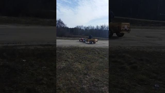 мотобуксировщик СНЕЖОК. из ГРОДНО.ЛЕТНИЙ ВАРИАНТ )) смотреть онлайн