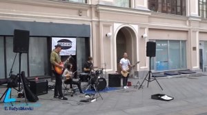 Уличные музыканты на Кузнецком мосту