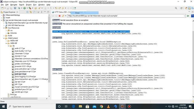 java.lang.ClassNotFoundException: javax.xml.bind.JAXBException Error Solution in Eclipse IDE смотреть онлайн