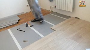 Укладка ламината на старый пол своими руками