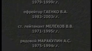 Помяни нас, Россия (хроники войны в Чечне 1994 - 2004г)