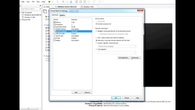 Настроить виртуальную сеть в VMware Workstation Pro смотреть онлайн