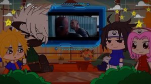 []Team 7 Naruto react to Naruto as Deadpool[]