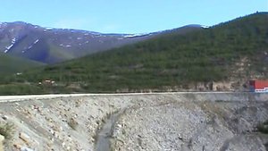 Колымская ГЭС. Водосброс.avi