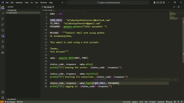 How To Send Email In Python | Smtplib Tutorial