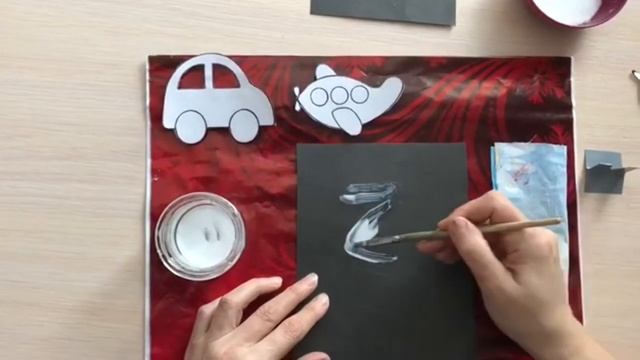 Занятие по рисованию Транспорт