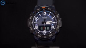 Обзор часов от эксперта: Японские наручные часы Casio Pro Trek PRT-B50-2ER с хронографом