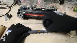 Принтер зажевал бумагу и не выдает печать, Ремонт HP своими руками