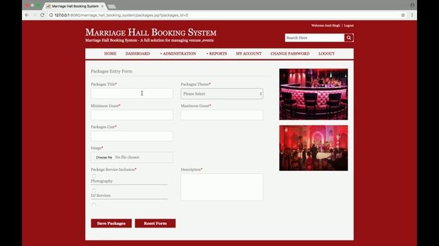Marriage Hall Booking System | Java JSP Servlet Project Tutorial | Java JSP CRUD Project смотреть онлайн