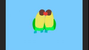 Рисуем попугаев - Неразлучники