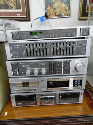 Pioneer 6 Component System ALL MADE IN JAPAN -1984-ГОД