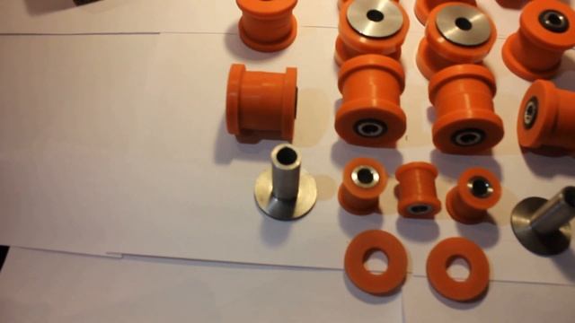 Полиуретановые сайлентблоки-втулки на Audi 80/100/... «Без Люфтов» смотреть онлайн