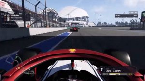 F1 2019 | F1-Onlineliga | PS4 FH1 S10 R6 Russland GP | Highlights