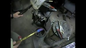 чеканка серебряной накладки  Часть 2/Chasing silver plate for the helmet. Part 2