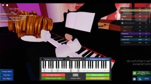 Oliver Tree & Robin Schulz - Miss You | on Roblox Got Talent (Piano Cover)