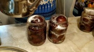 Сливы в собственном соку! Заготовки на зиму.