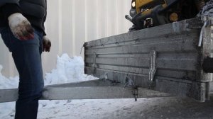 Заезд на прицеп на квадроцикле