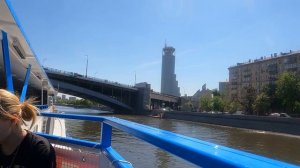 Экскурсия на теплоходе по Москве реке 2024 год. Часть 7
