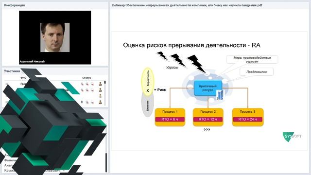 Обеспечение непрерывности деятельности компании, или Чему нас научила пандемия