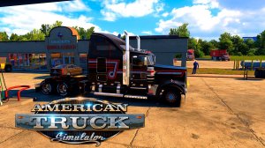 🔴American Truck Simulator. Kenworth  W900 750HP Sound Volvo FN (Тест Мода)