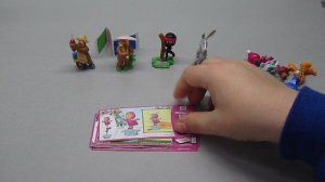 МАША И МЕДВЕДЬ - 5 (2017) Киндер Сюрприз - серия "MASHA AND THE BEAR - 5" из Kinder Surprise