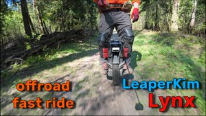 Veteran Lynx EUC offroad fast ride | быстрый моноколесо ездить бездорожье успех
